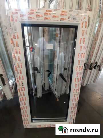 Окно Пластиковое. Глухое. 500*1300. Горшечное Горшечное - изображение 1