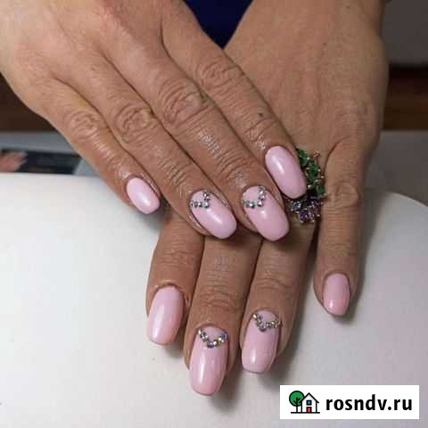 Маникюр с наращиванием ногтей Шахты - изображение 1