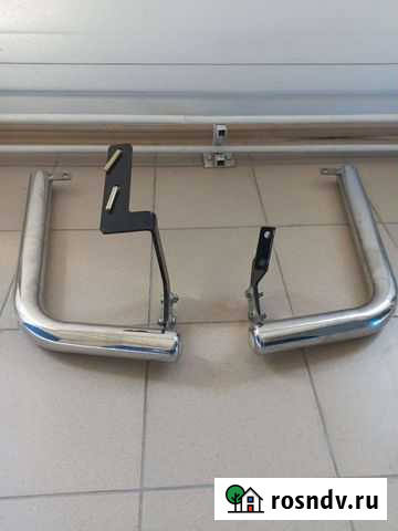 Защита заднего бампера Ниссан хтреил Барнаул - изображение 1