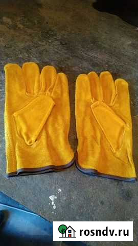 Краги сварочные, перчатки спилковые Яровое - изображение 1