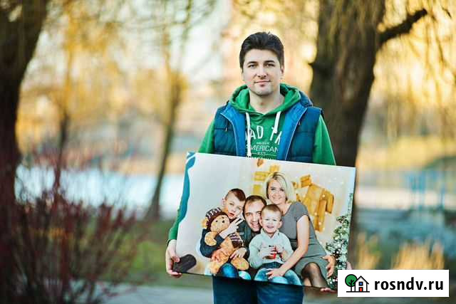 Картина на холсте с фотографии Рославль - изображение 1