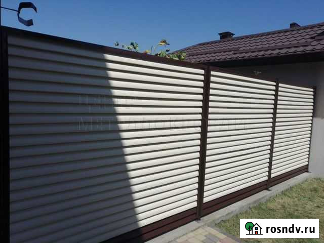 Забор жалюзи Уссурийск - изображение 1