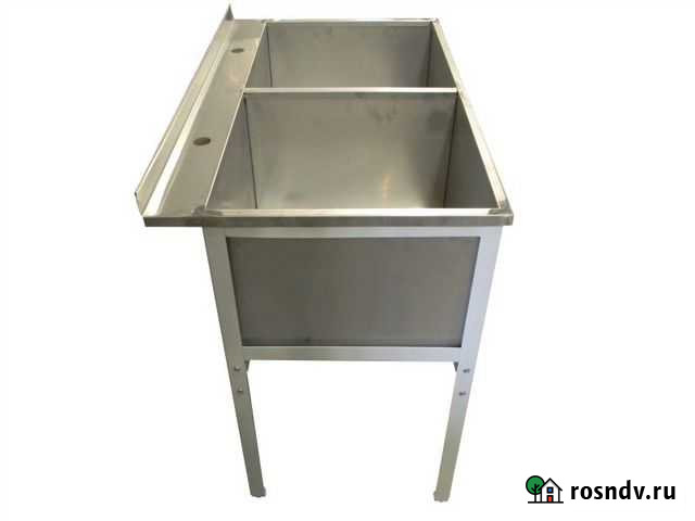 Ванна моечная 2 секц. 1000*500 в наличии Чебоксары - изображение 1