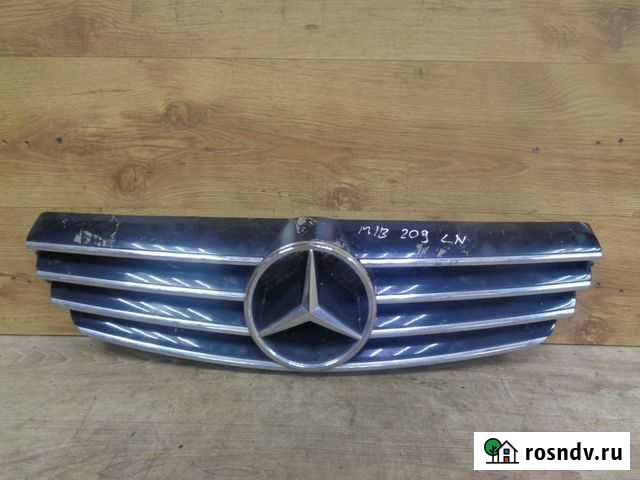 Решетка радиатора Mercedes Benz CLK W209 Заокский - изображение 1