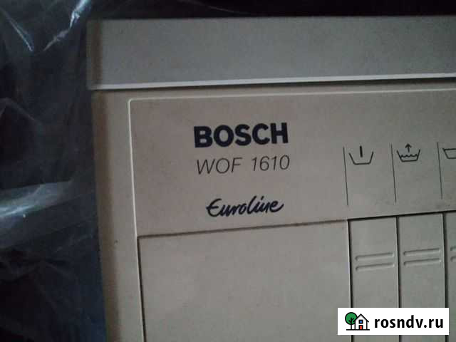 Bosch wof 1610 Ковров - изображение 1