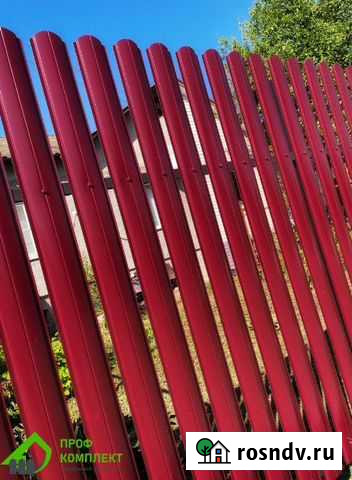 Штакетник полукруглый slim Донской - изображение 1