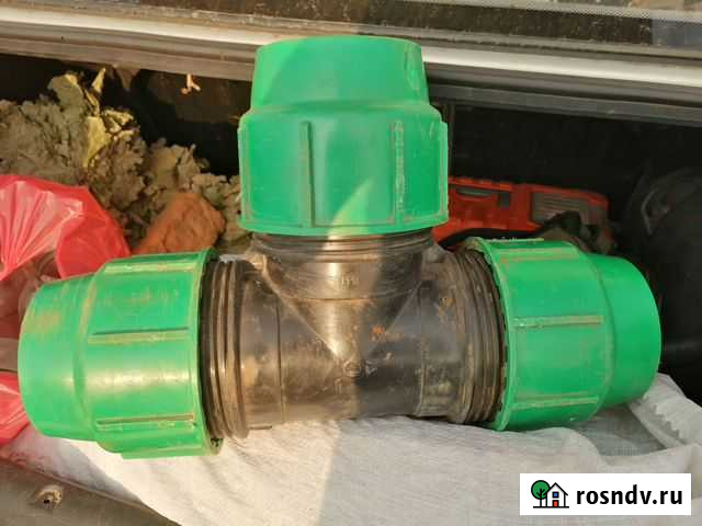 Тройник П/ Э, диаметр 110 мм Димитровград - изображение 1