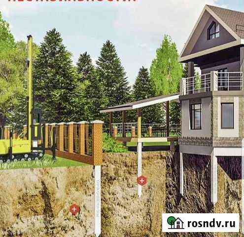 Свайный Фундамент на забивных жб сваях Пермь