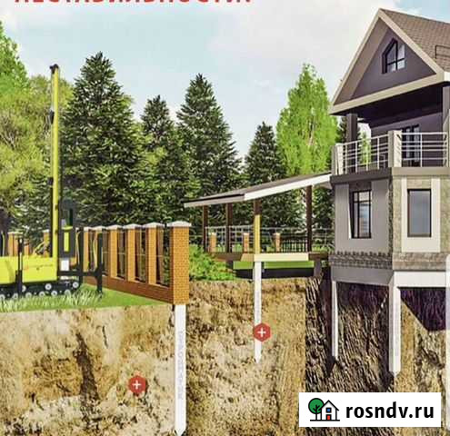 Свайный Фундамент на забивных жб сваях Пермь - изображение 1