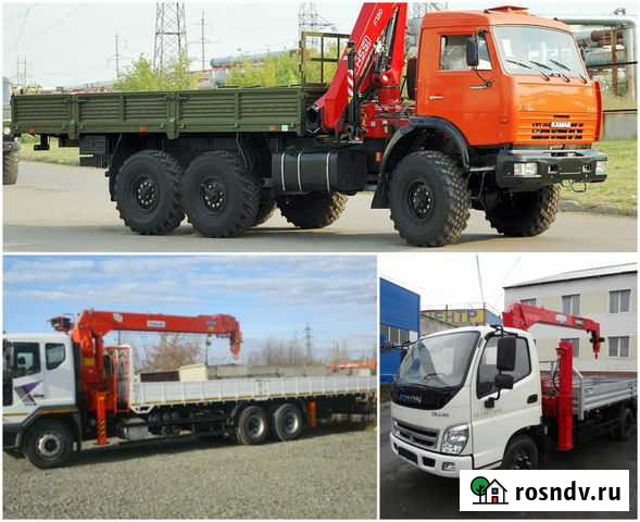 Манипулятор кран г\п от 3т, 5т, 7т и Вездеход Курск - изображение 1