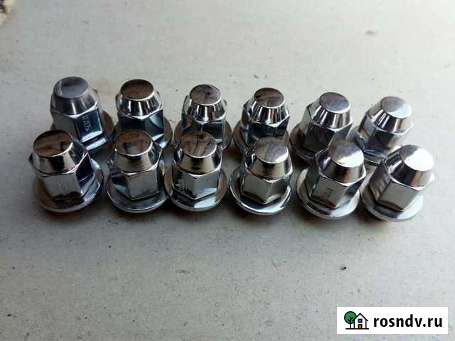 Комплект колесных гаек 12*1,25 (12штук) и комплект Шира - изображение 1