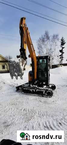 Мини экскаватор. Аренда экскаватора. Ямобур Камбарка - изображение 1