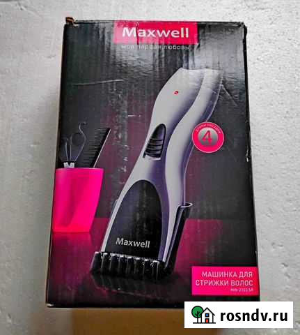 Машинка для стрижки волос Maxwell MW-2103 W Киров - изображение 1