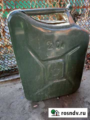 Канистра 20 литров железная Усть-Лабинск - изображение 1