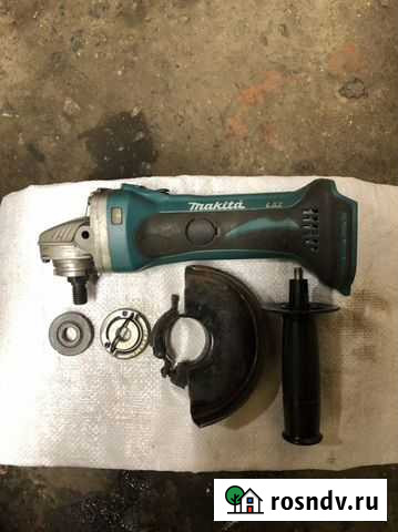 Аккумуляторная болгарка makita бу Тихвин - изображение 1