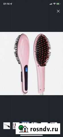 Расческа выпрямитель+ плойка Псков - изображение 1