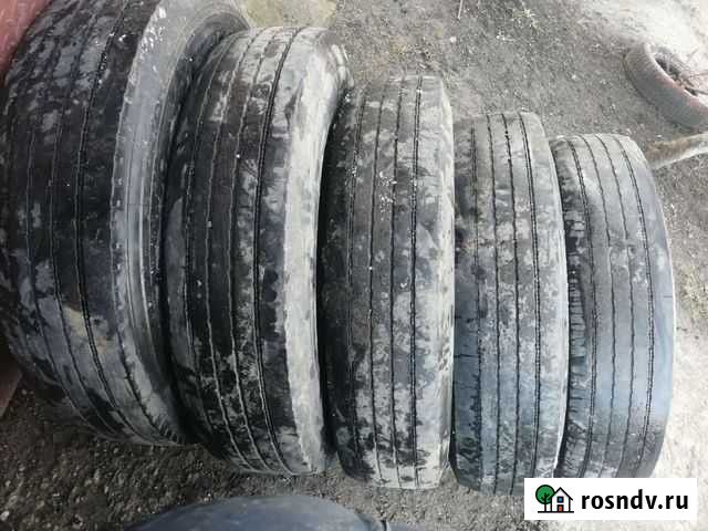 Шины на камаз 11 r 22,5 Октябрьский - изображение 1