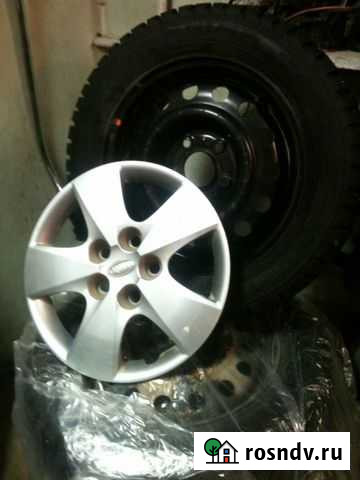 Зимние колеса R-15 195/60 nokian hakkapelita 5 Березники - изображение 1