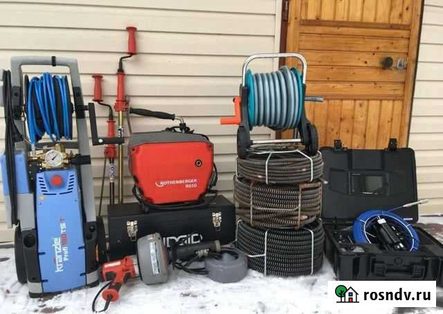 Прочистка канализации и устранение засоров Рябово - изображение 1