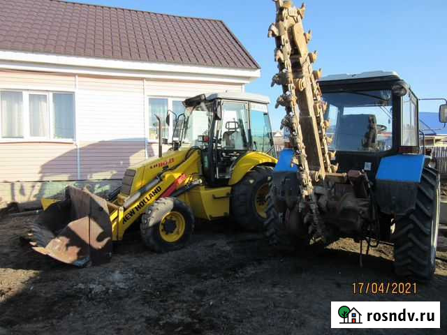 Услуги бары, Экскаватор-погрузчика. Ямобура Сибай - изображение 1