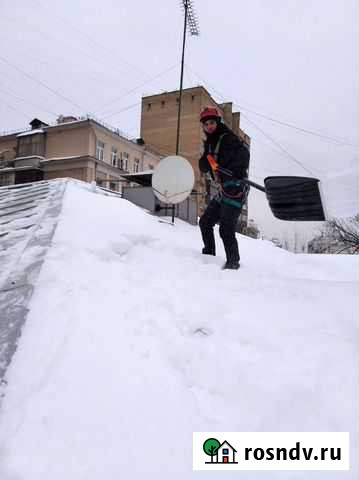 Чистка крыш от снега и наледи Москва - изображение 1