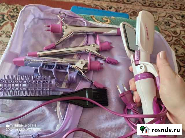 Щипцы- выпрямитель с насадками Рыбное - изображение 1