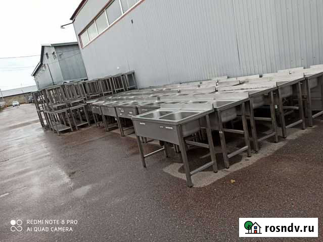 Столы купе полки косынкы из нержавейки для кафе ба Истра - изображение 1