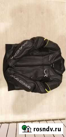 Мотокуртка кожаная мужская Нальчик - изображение 1