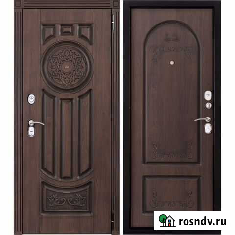 Дверь входная с отделкой, уличная Истра - изображение 1