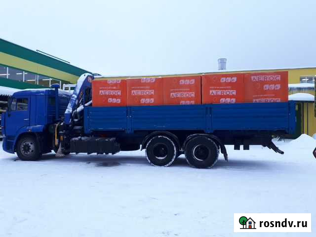 Услуги манипулятора камаз Тихвин - изображение 1