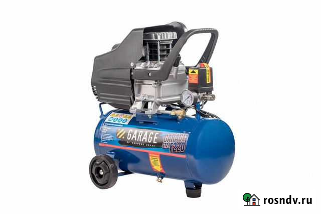 Компрессор новый гаражный на 24литра Рязань - изображение 1