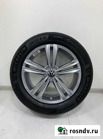 Volkswagen Tiguan new, Michelin North 4 235/55 R18 Чебоксары - изображение 1
