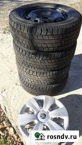 Зимние колеса шкода рапид, поло, в идеале Краснодар - изображение 1