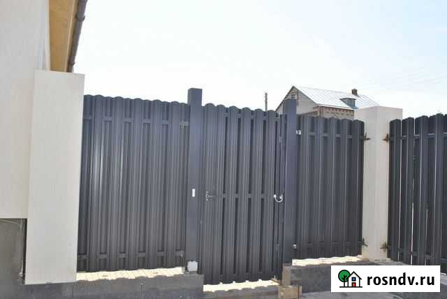 Забор из профнастила с монтажем Коченево - изображение 1