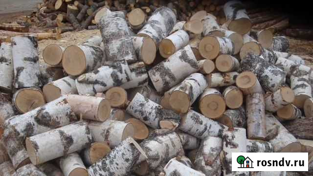 Дрова береза.Отторцовка с фанплита,кряж березовый Кострома - изображение 1