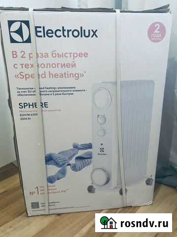Масляный обогреватель electrolux новый Подольск - изображение 1