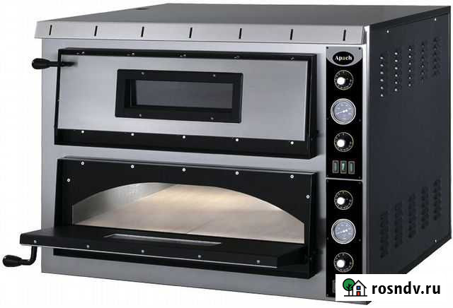 Печь для пиццы Apach AML44 (380В, 8 пицц по 35 см) Грэсовский - изображение 1