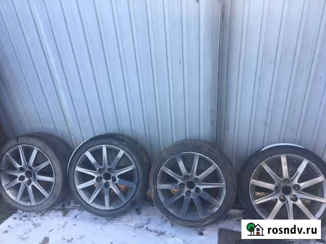 Диски r17 продажа или обмен на турики 100 Чита - изображение 1