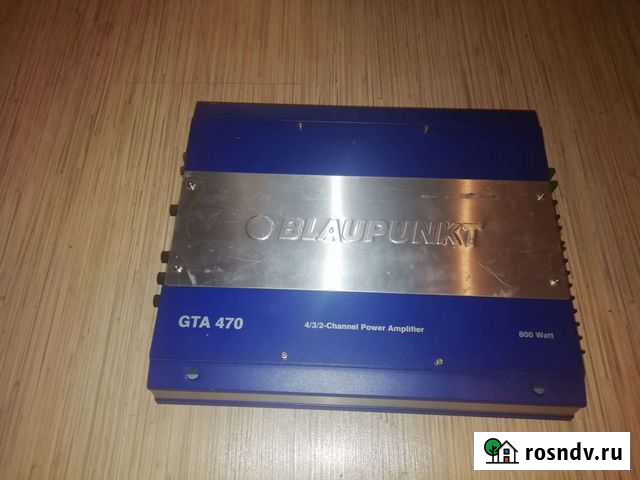Усилитель Blaupunkt GTA470 Рыбинск - изображение 1