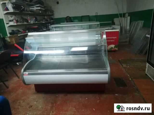 Продаю холодильные витрины-5+5, стеллажи. шкаф Пенза - изображение 1