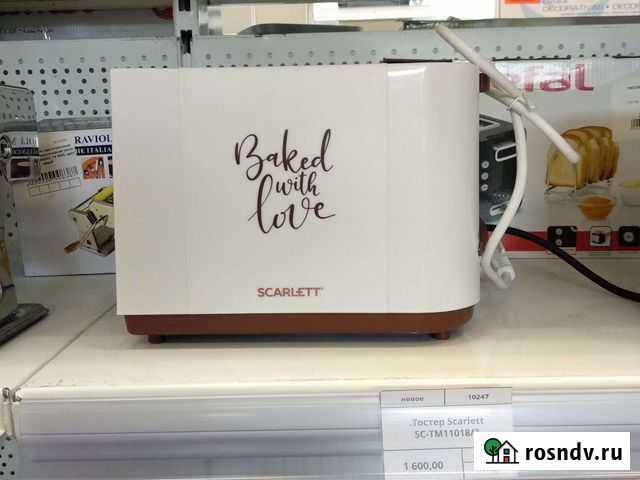 Тостер scarlett sc-tm11018/3 Волжский - изображение 1