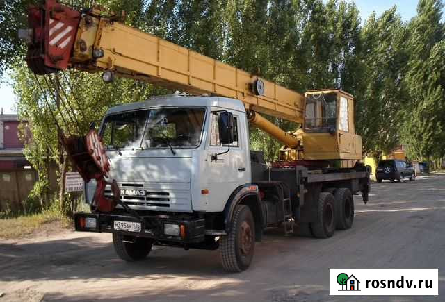 Услуги аренда автокрана автокран кран 25 тонн 22 м Владимир - изображение 1