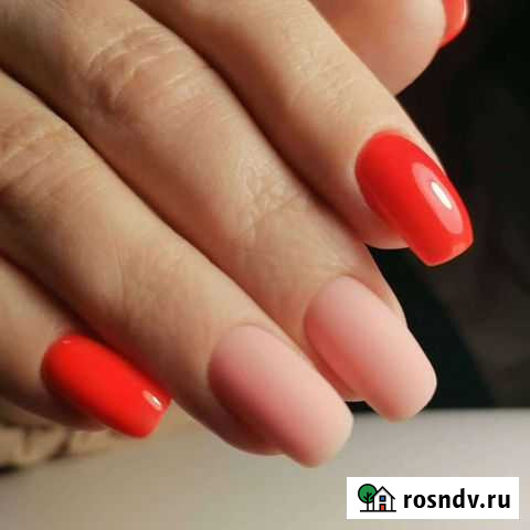 Комбинированный маникюр с покрытием гель-лак Кстово - изображение 1