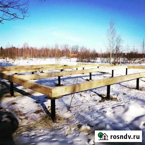 Винтовые сваи,свайный фундамент,Винтовой фундамент Ермолино - изображение 1