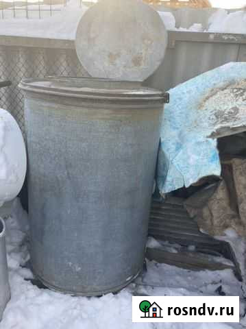 Бочька оцинкованная с крышкой Яровое - изображение 1