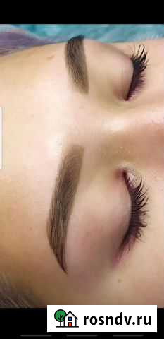 Перманентный макияж бровей и губ в технике нано на Улан-Удэ - изображение 1