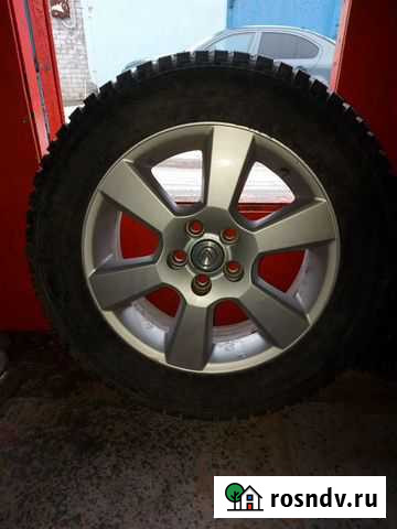 Литые диски вместе с резиной р. 17(4 шт) Новый Уренгой - изображение 1