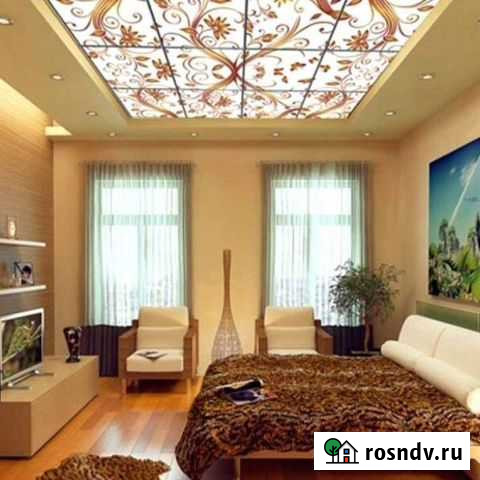 Натяжной потолок. Высокое качество Натухаевская - изображение 1