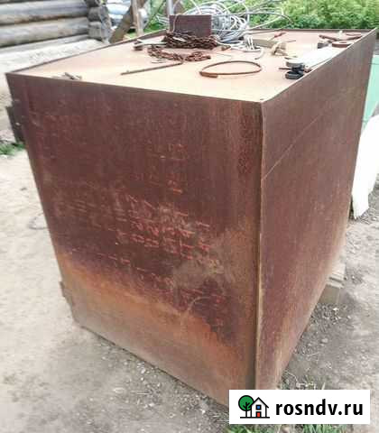 Бак для воды металлический, с крышкой (сейф) Зыково - изображение 1