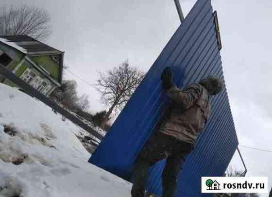 Заборов любой сложности и дизайна. заборы под ключ Чишмы